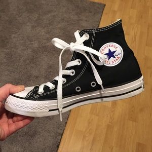 Black High Top Converse